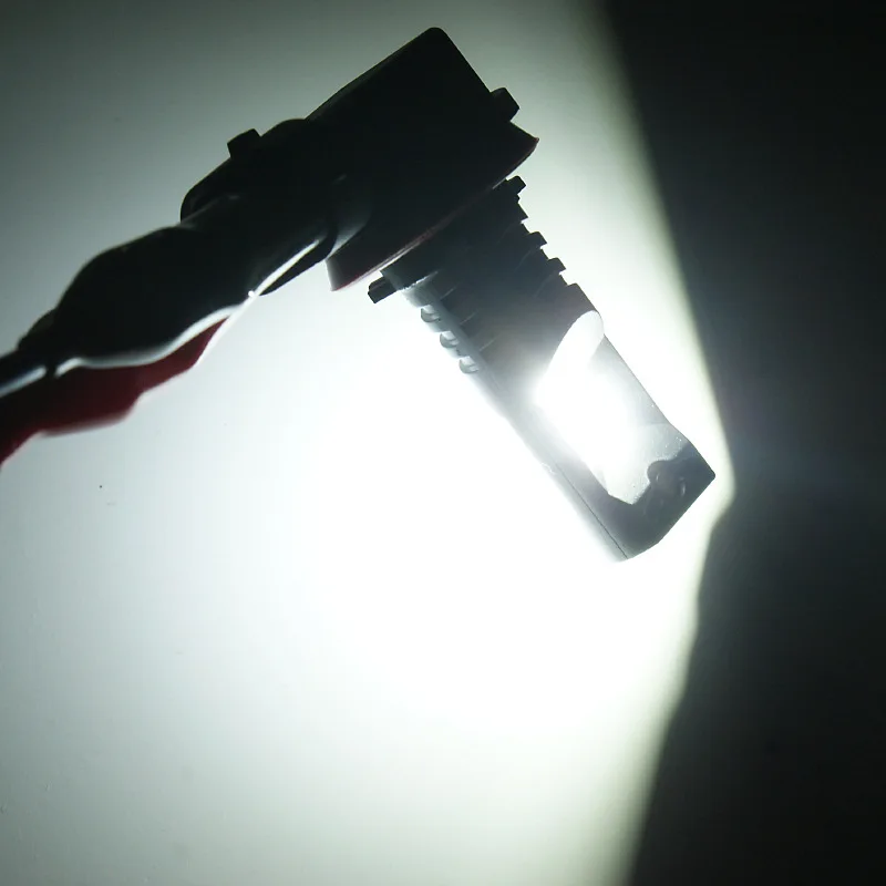 2 шт. светодиодный туман светильник s авто фары H15 6SMD 80W Canbus светодиодный передние противотуманные фары светильник CSP 1919 H15 белый светильник лампы автомобиля светодиодный светильник