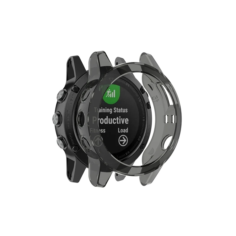 Мягкий чехол из ТПУ с кристаллами для Garmin fenix 5 5X Смарт-часы защитный силиконовый корпус для Garmin Fenix 5/5 plus Аксессуары