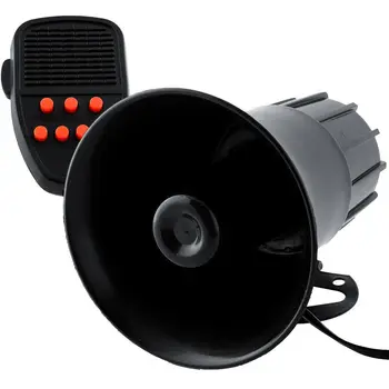 

New 12V Loud Horn 7 Sounds Car Vehicle PA Speaker System Cop Constable