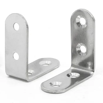 

CLOS 40mm x 40mm x 17mm Stainless Steel 90 Degree Angle Bracket 10 Pcs