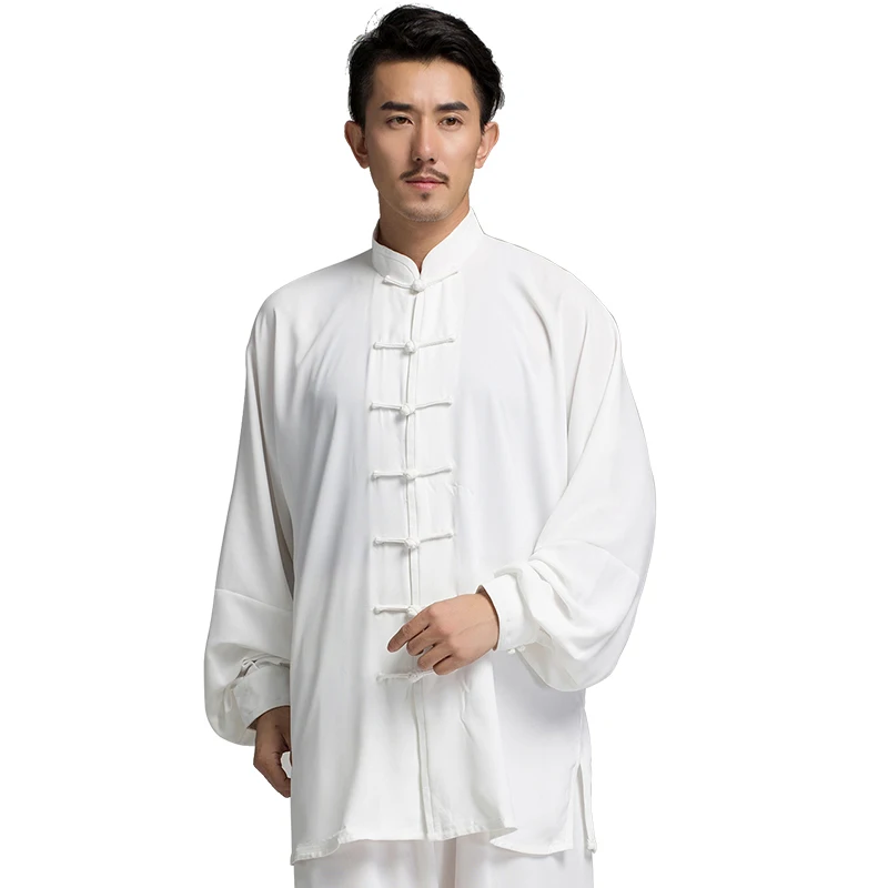 Cotton Tai Chi Uniform Men Adult Martial Arts Wing Chun Suit Women Traditional Wushu Clothing Chinese Kung Fu Exercise Outfit