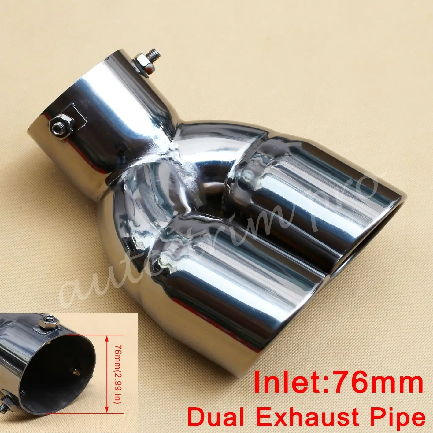 Универсальный наконечник для глушителя 2 99 дюйма 76 мм|accessories|accessories accessories |