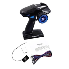 DumboRC X6P 2.4G 6CH verici w/ X6F alıcı seti 1/10 1/8 paletli eksenel SCX10 D90 RC araba tekne