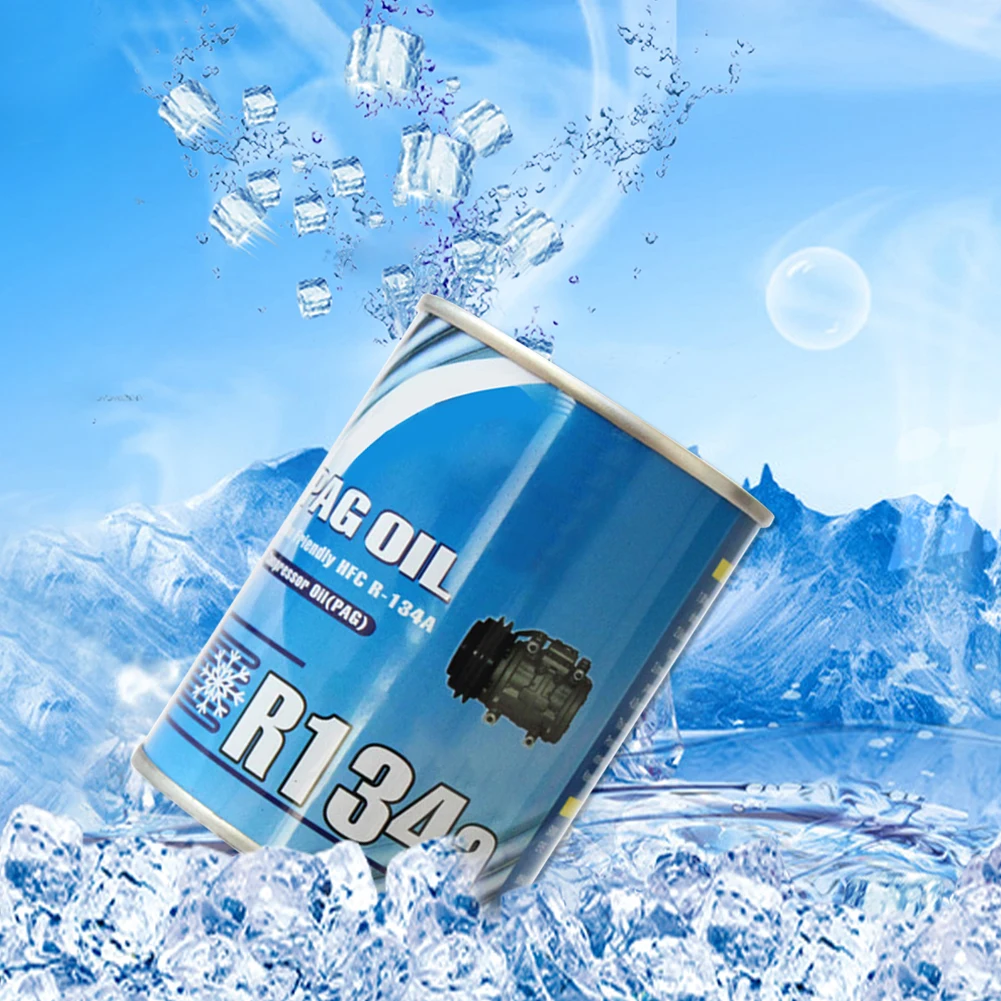70ML Automotive R134a Refrigerant Oil Compressor Oil for Car Truck Bus Automotive A/C AC Air Conditioning System Refrigerant