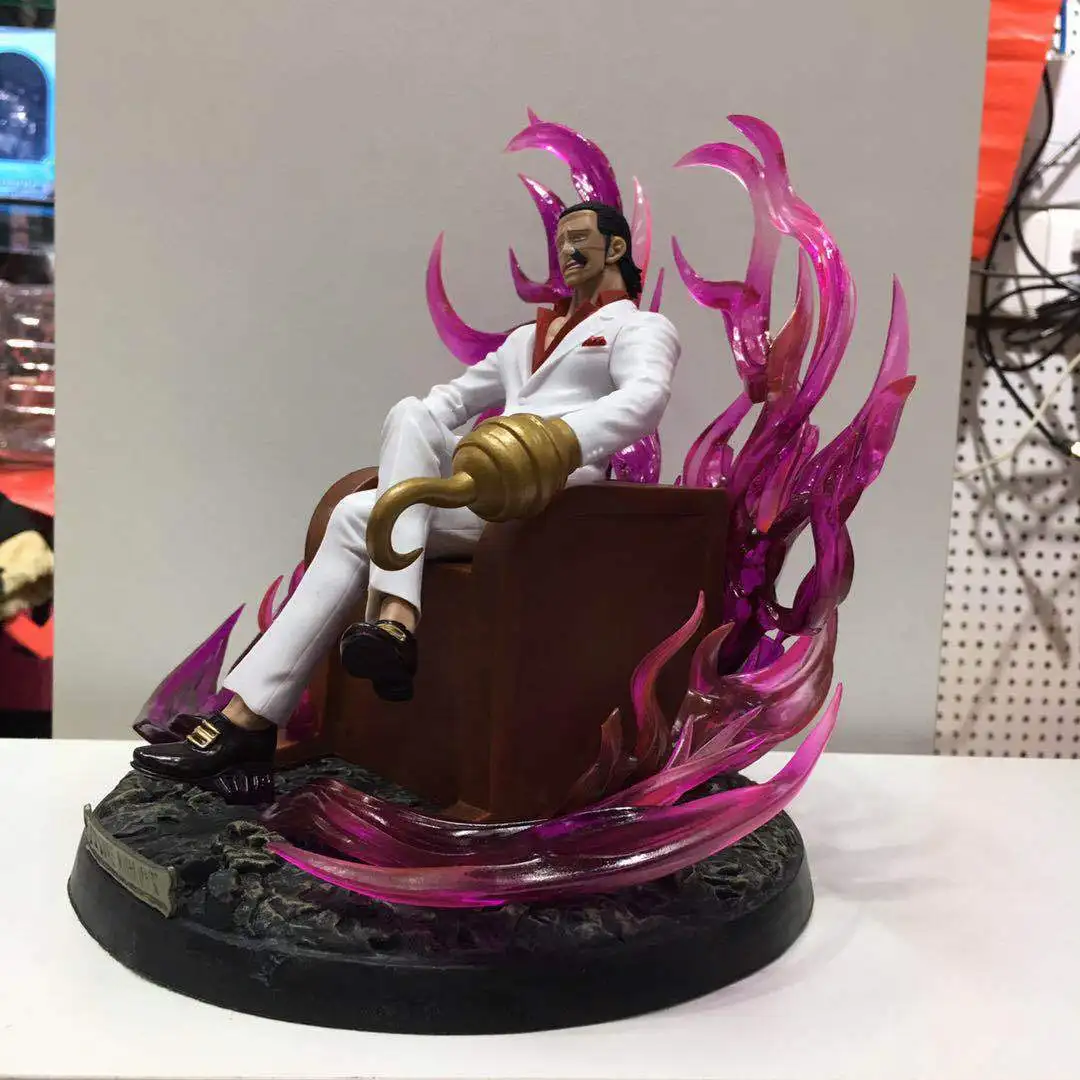 One piece/Sea King Seven Wu Hai GK Throne sha e старый песок Crocker Dahl в коробке гаражный комплект