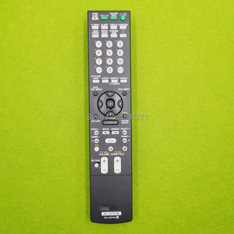 used Original Remote Control RM-ADP016 for sony HCD-DZ830W DVD HOME THEATER SYSTEMS | Электроника