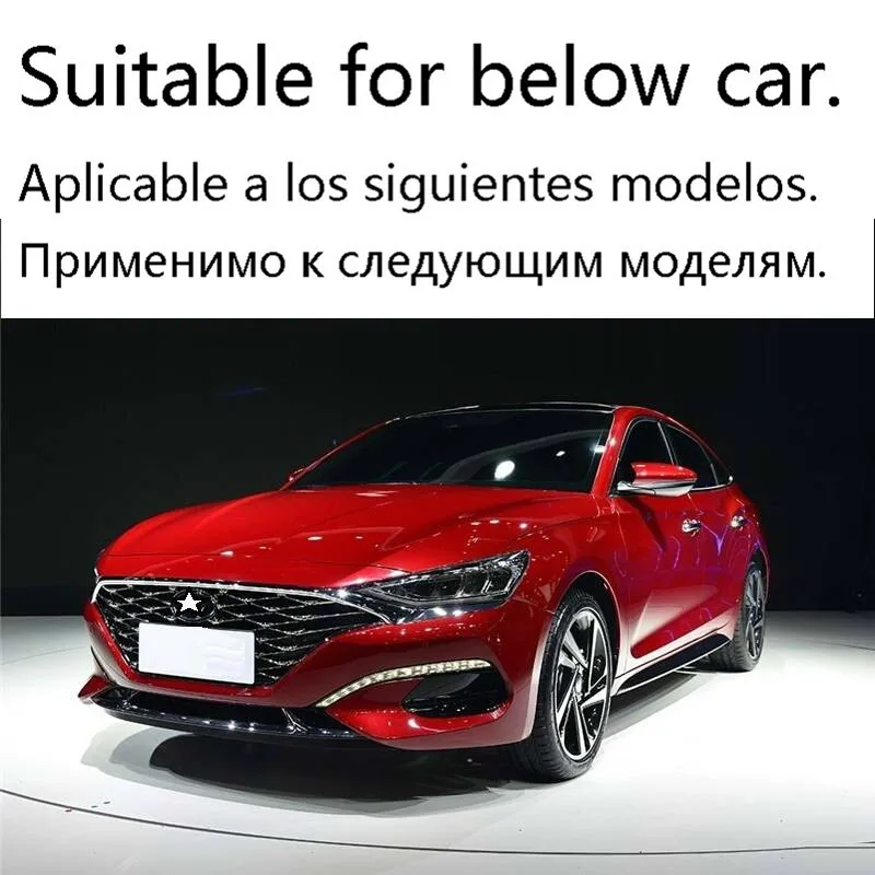 Автомобильная декоративная Автомобильная оконная дверная ручка система управления шестерней аксессуары для интерьера модификация молдинги 18 19 для hyundai Lafesta