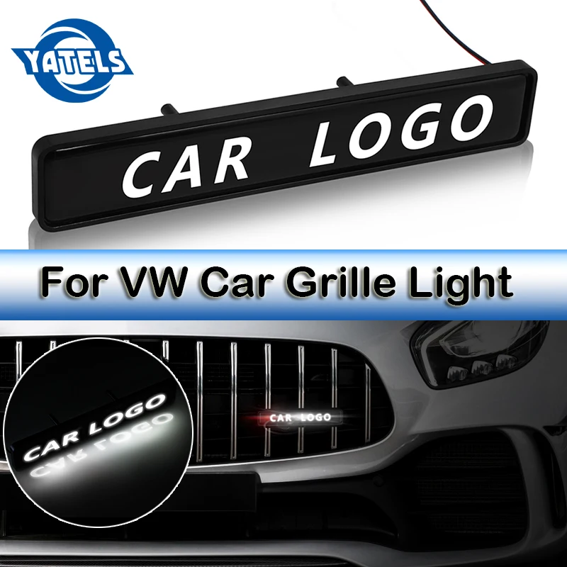2019 новые украшения автомобиля хромированная решетка из АБС-пластика с логотипом