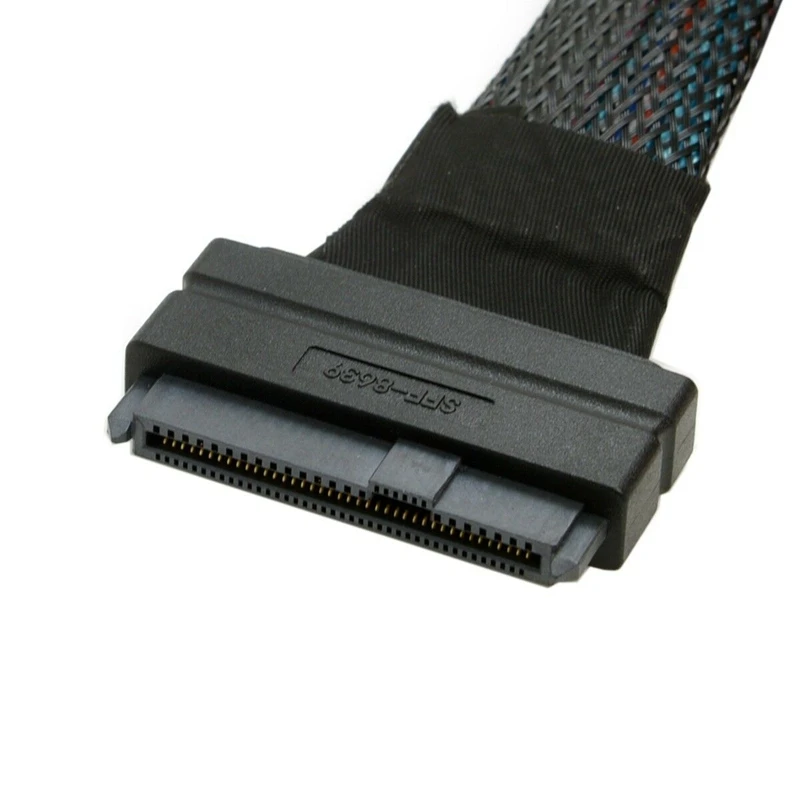 U2 SFF 8639 NVME PCIe кабель SSD папа мама удлинитель 50 см мини SAS 68Pin сервер питания для 750 U.2