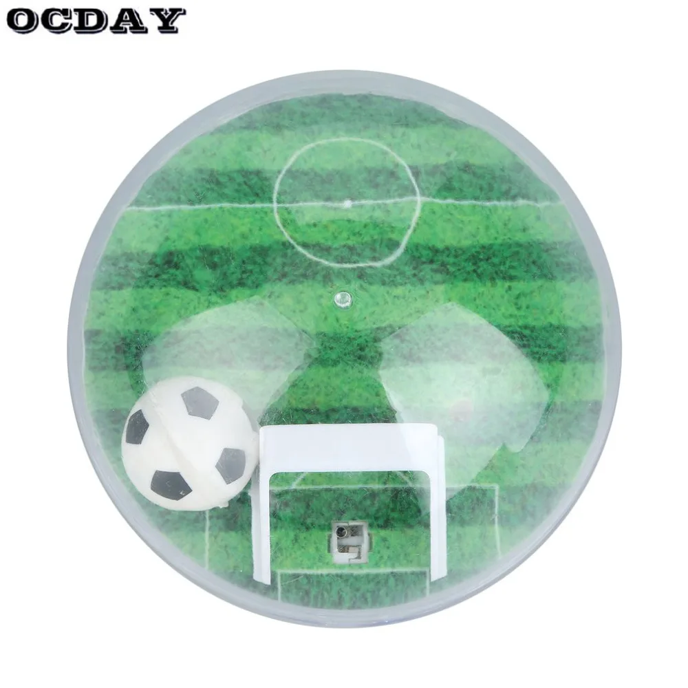 OCDAY светодиодный ручной футбольные игрушки для детей, подарок для детей, забавная подсветка, музыка, антистресс, электронные футбольные съемки, Игрушечные Мячи