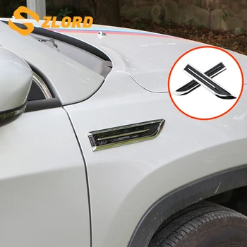 

Zlord 2 Pcs/Set Car Styling Side Lights Decoration Sticker for Honda Accord Fit HR-V HRV Civic City CRV CR-V Jazz Parts