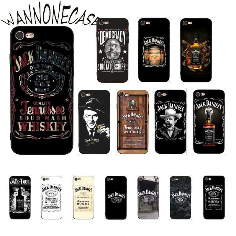 Wannonecase Jack Daniels Whisky Customer High Quality Phone Case