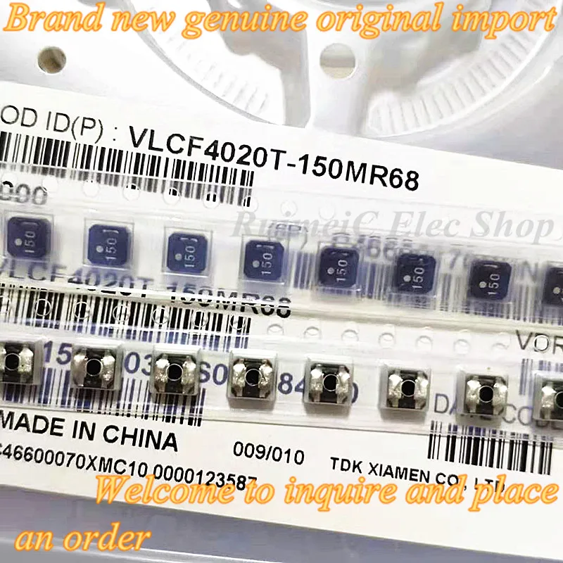 

8PCS VLCF4020T-150MR68 100M 101M 1R8 220M 2R2 3R3 470M 4R7 6R8 SMD Wounded Power Inductor 4x4x2.0mm 15UH Original imported