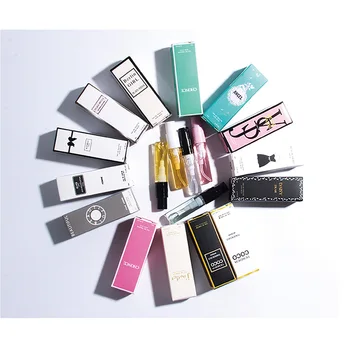 

3ml 10Pcs Perfume Women Flower Fruits Fresh Elegant Long Lasting Fragrance Spray Glass Bottle Antiperspirant