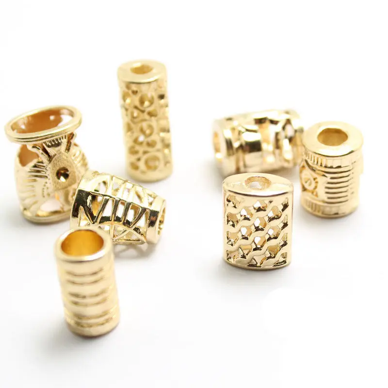 20PCs Metal Alloy Stopper Wear Rope Cord Lock Adjustment Buckle Golden 10 Shapes Trousers Hoodies Clothing Decorative Supplies | Дом и сад