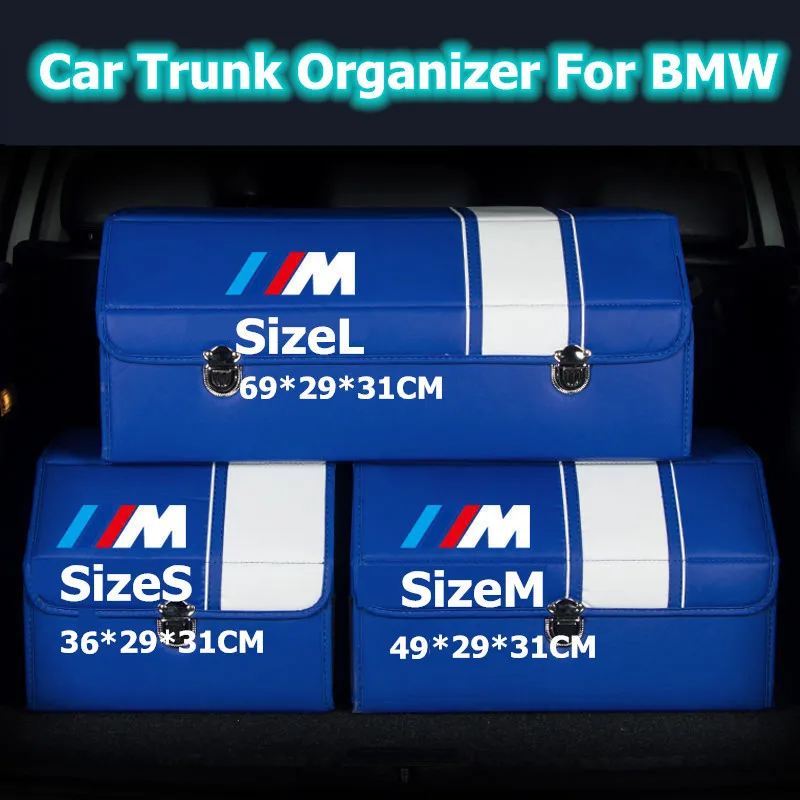 Car Trunk Organizer For BMW Sports Style Box Pu Leather Collect Bag Collector | Автомобили и мотоциклы