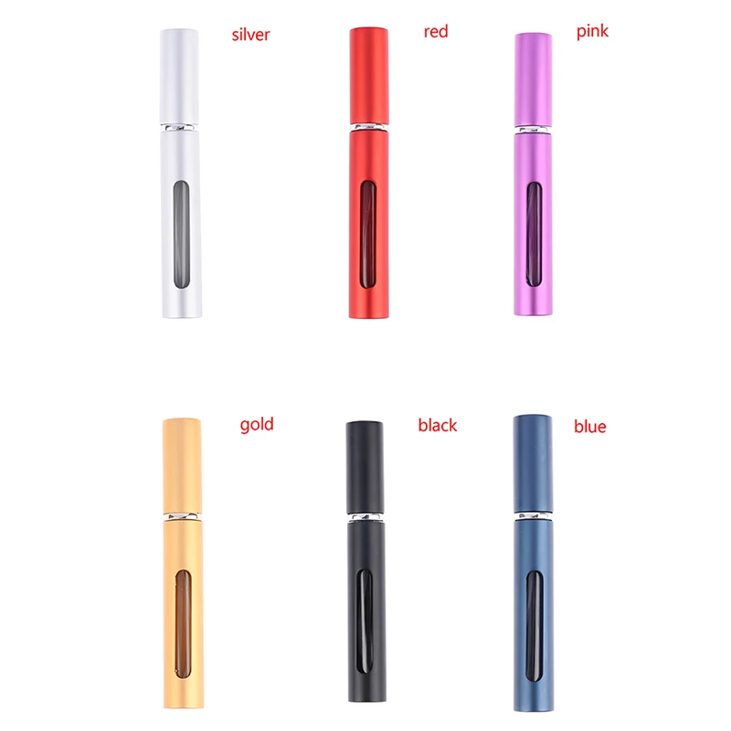 1pc 5ml Empty Travel Mini Refillable Perfume Bottles Portable Spray Bottle Empty Container Travel Accessories Random