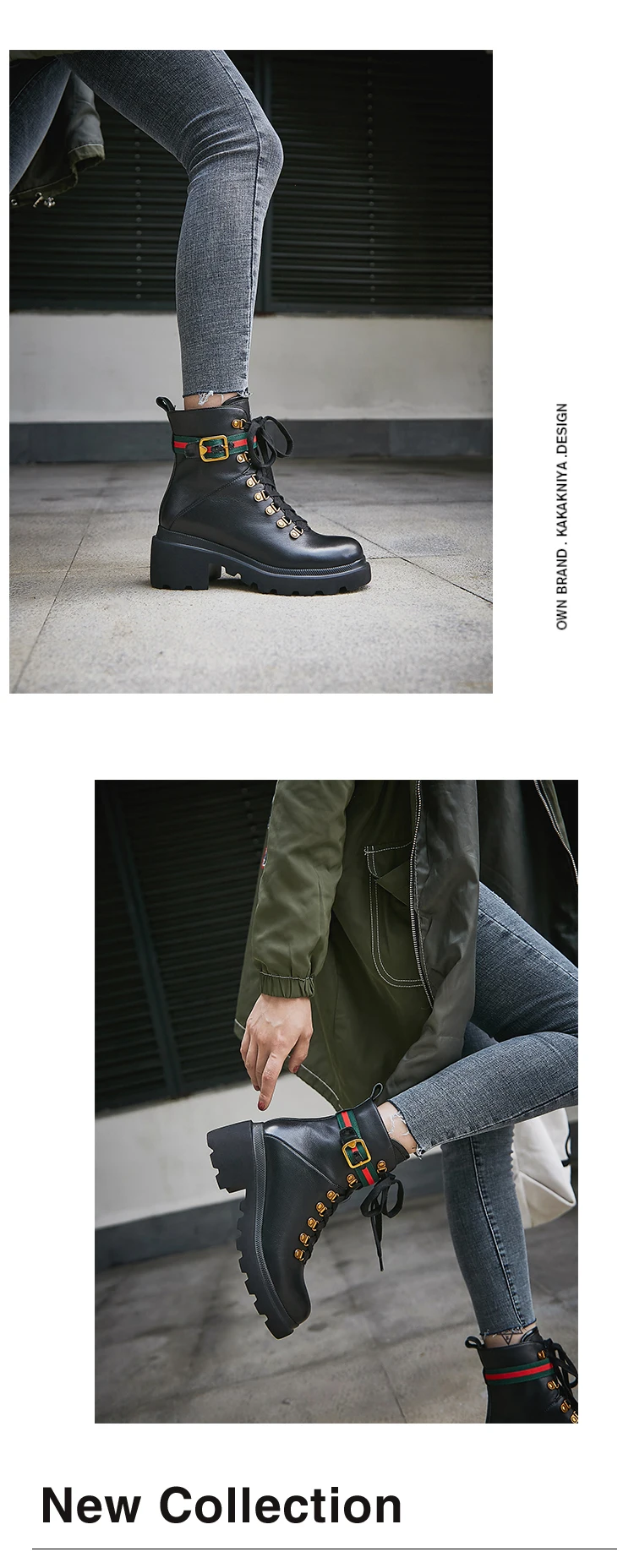 Г., новые зимние женские мотоботы из натуральной кожи модные ботинки на высоком каблуке с перекрестной шнуровкой и плюшевой подкладкой черного цвета