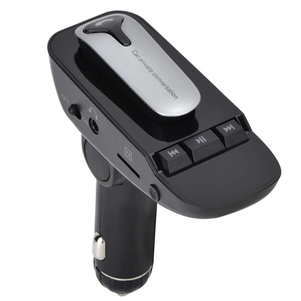 ER9 Многофункциональный Автомобильный mp3 плеер, беспроводная гарнитура 4,2, двойной USB плеер, FM радио, поддержка Handfree, TF карта, U диск