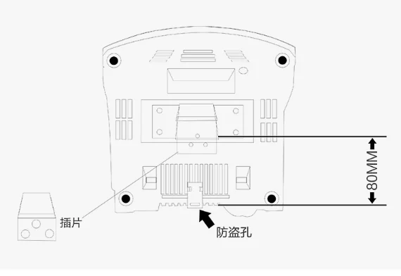 Automatic induction commercial toilet household intelligent household hand dryer J03