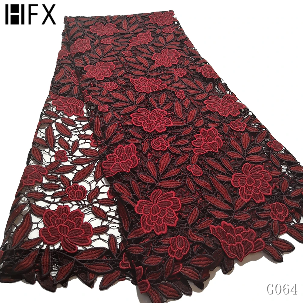 Tissu africain broderie coton suisse нигерийский Тюль Кружево высокое качество вышивка кружевная ткань для свадебных платьев G064