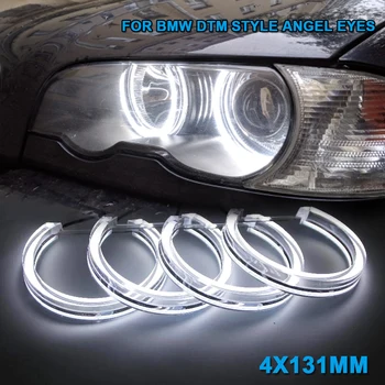 

Crystal Angel Eyes Tuning For BMW E46 E39 E36 E38 Coupe/Sedan/Wagon/Convertible Xenon Halogen Lens Headlight Accessories DRL