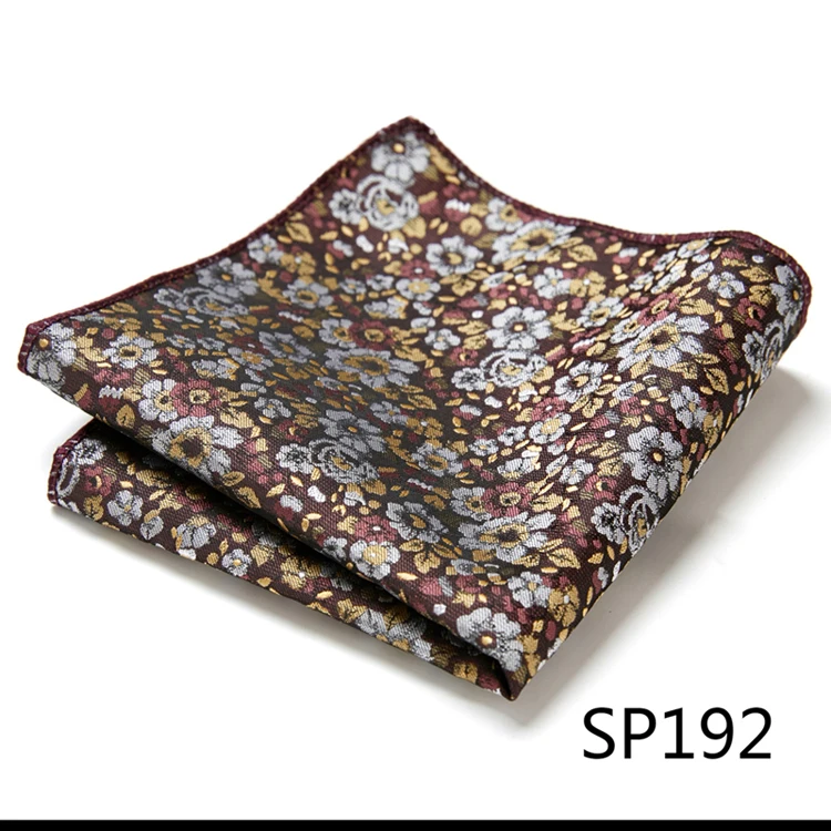 Newest style  Brand Factory Sale Top grade  Pocket Square Paisley Dropshipping Clothing accessories Memorial Day Fit Workplace