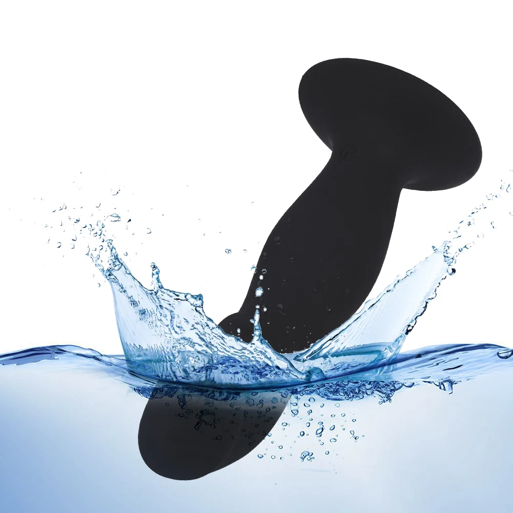 Butt Plug Vibrating Wireless Remote Control 10 Speeds Dildo Anal Vibrator G-spot Prostate Massager Suction_voghion.com