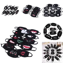 1 шт. мульти-стиль аниме медведь Женщины Мужчины муфельные маски со ртом для лица хлопок Пылезащитная маска для рта и лица горячая распродажа