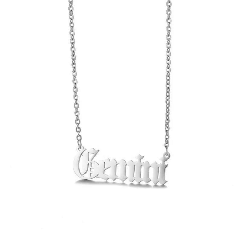 Zodiak Kalung Kustom Pribadi 12 Rasi 
