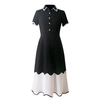 

2020 Sunmer Clothes For Women Vintage Elegant Black Party Dress Prom Large Plus Size 4XL Bodycon Wrap A Line Dress Female Casual