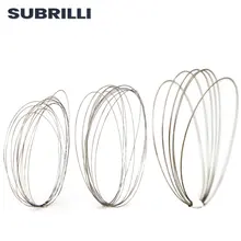 SUBRILLI – fil de coupe diamant super fin galvanisé, 0.4mm/0.6mm/1.0mm, pour bouteille de verre, gravure sur pierre métallique, outil de découpe