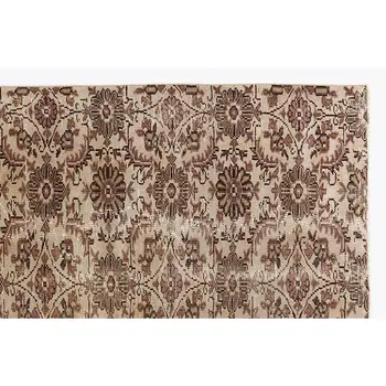 

Handmade Beige Vintage English English Area Rug 151x247 Cm-4'11''X8'1''