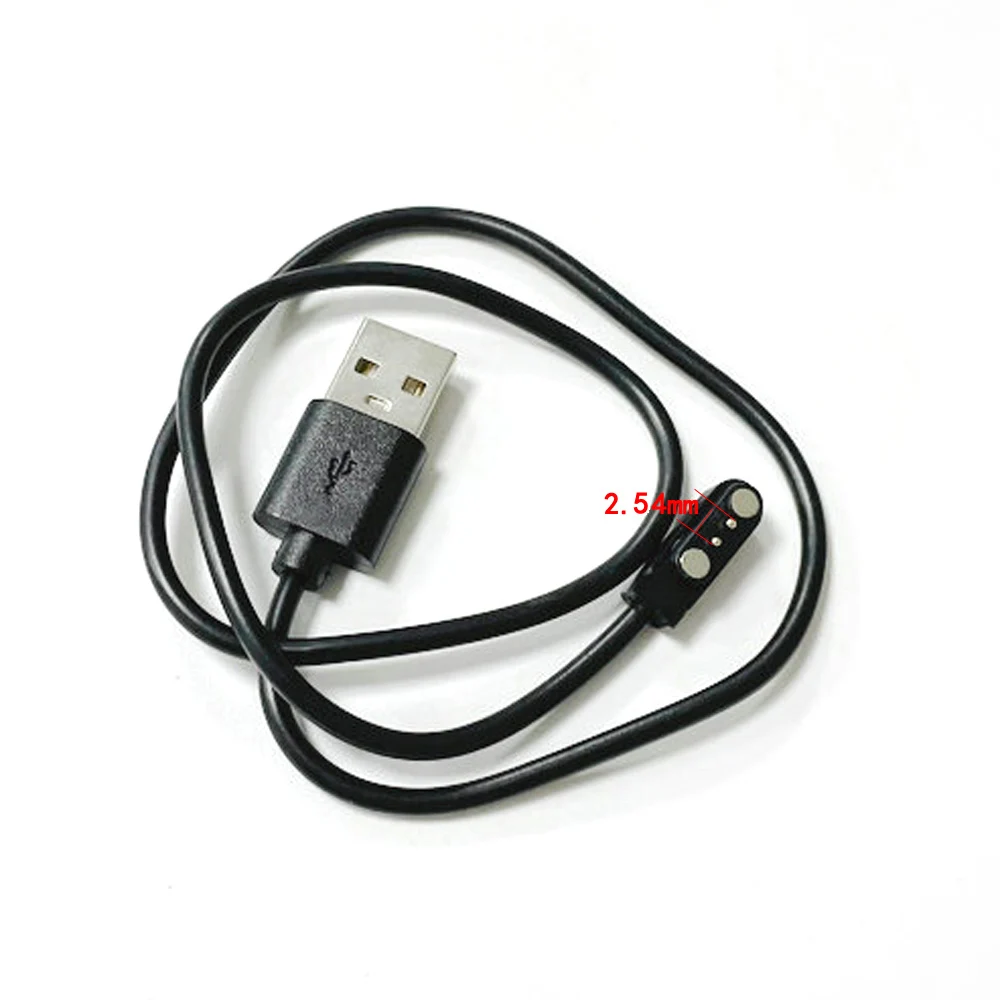 Cabo de Carregamento Magnético para Relógio Cabo Carregador Magnético Pinos Carregamento Usb 2.54 Passo Macho Pogo Inteligente Gt88 2 - Image 5