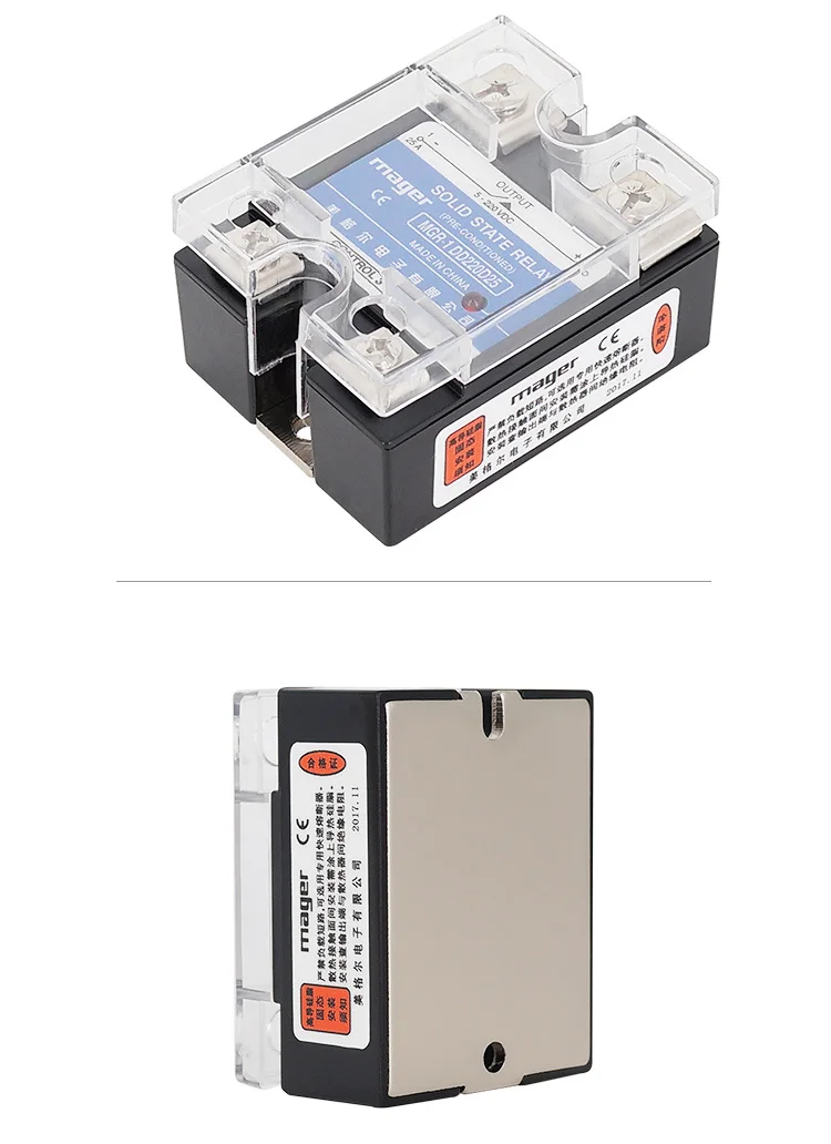 MGR-1 DD220D25 однофазный твердотельный реле SSR-25DD постоянного тока управляемый постоянный ток