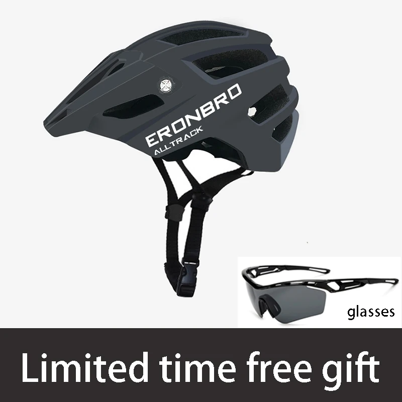 

Ultralight Cycling Helmet Mountain Bicycle MTB Helmet TRAIL XC Bicycle Helmet Road DH In-mold racing sport spare part for Bike