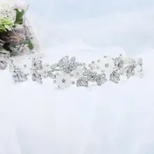 Luxury Wedding Belt for Women Rhinestone Bridal Belt Opal Crystal Belt Bride Dress Belt Girls Organza Belt for Dress Accessories