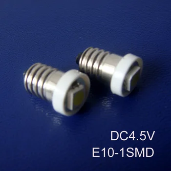 

High quality 4.5V E10,E10 4.5V Light,E10 LED,4.5V E10 Lamp,E10 Indicator Lamp,E10 Lamp,E10 Bulb,E10 Light,free shipping 20pc/lot