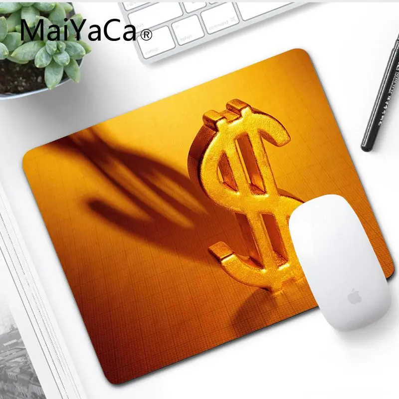 MaiYaCa удобный коврик для мыши с принтом доллара игровой коврик для мыши большой коврик для мыши ПК компьютерный коврик