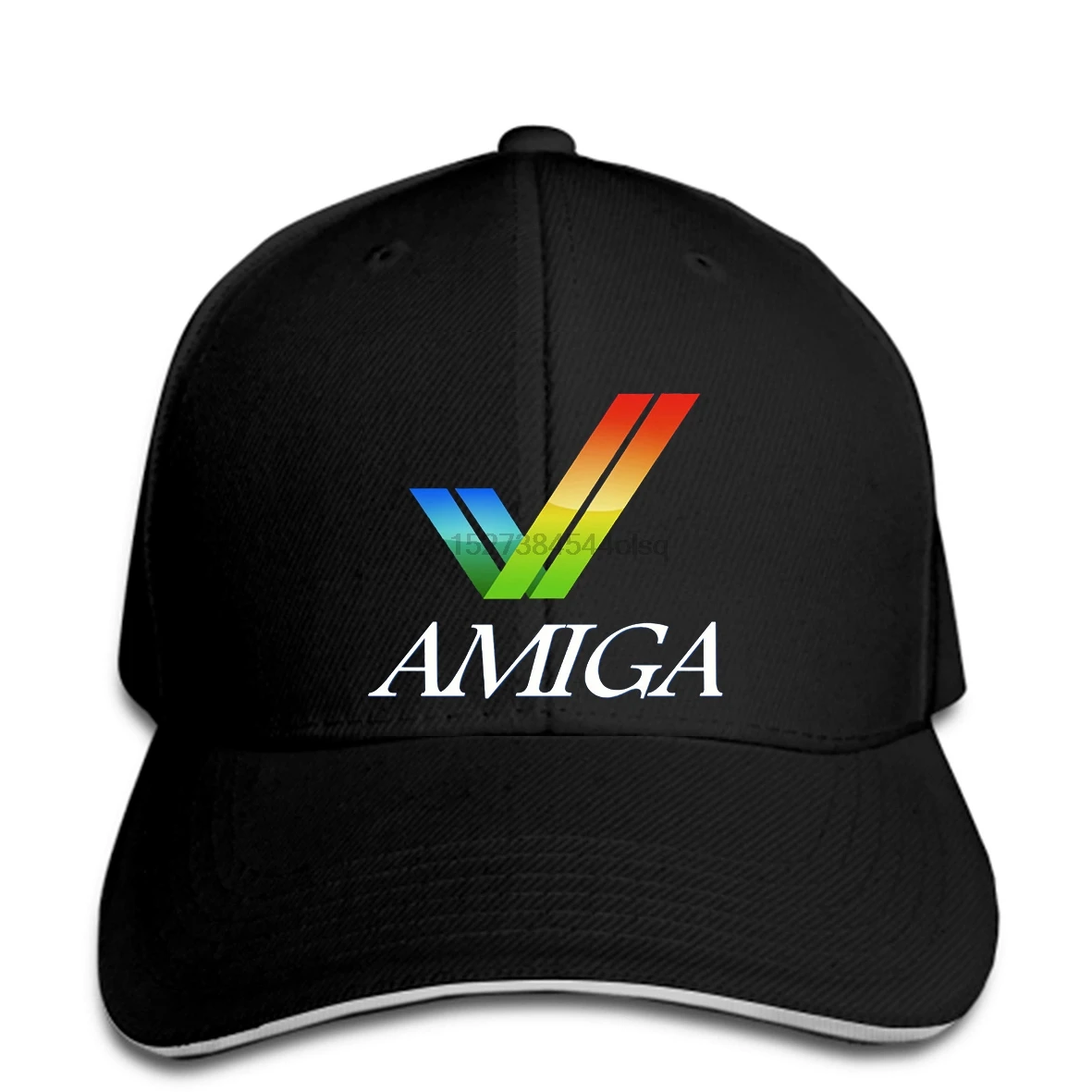 Commodore Amiga бейсболка новая (NWT) BBS 64 нормальная с принтом Man_1 | Аксессуары для одежды