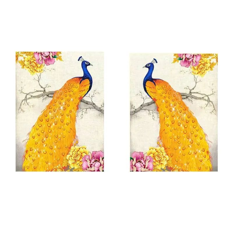 

Beautiful peacock 5D Special Shaped Diamond Painting Embroidery Needlework Rhinestone Crystal Cross Craft Stitch Kit Q6PE