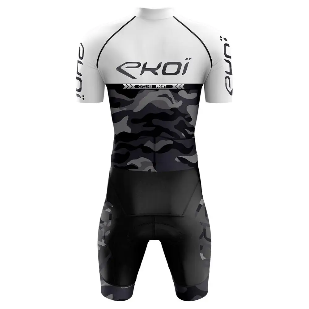 ekoi men bike clothes summer cycling outfit 2019 triathlon pro race suit  mtb Jersey set shorts road bicycle tights rode racing