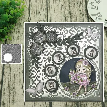 

Background Metal Cutting Dies cut die mold decoration Scrapbooking paper craft mould punch stencils