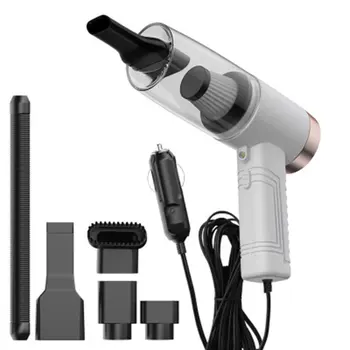 

120W Strong Suction Vacuum Cleaner Strong Suction Wet And Dry Car Vacuum Cleaner High Power Aromatherapy clean car.