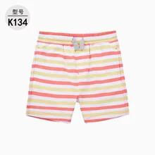 Летняя детская одежда от европейского и американского бренда Mamas для маленьких мальчиков от 19 лет; хлопковые шорты в полоску для маленьких девочек; повседневные брюки