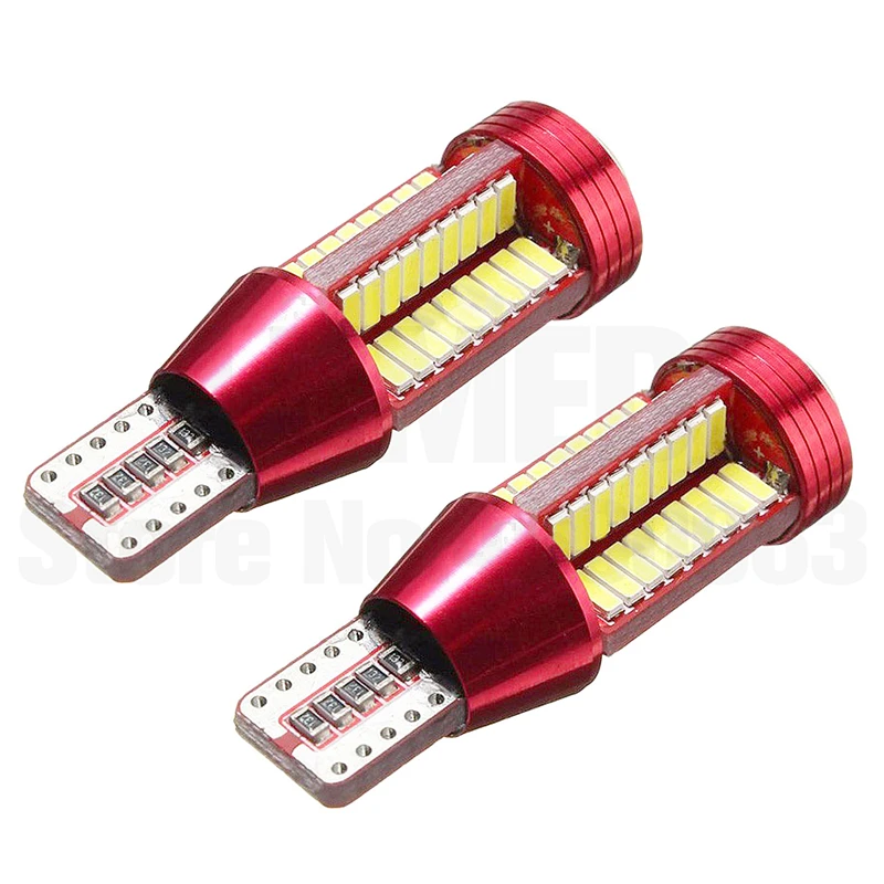 100x CANBUS T15 W16W 921 4014 SMD 78 светодиодный Фары заднего хода высокого светильник использования парковочной лампы DC12V-18V