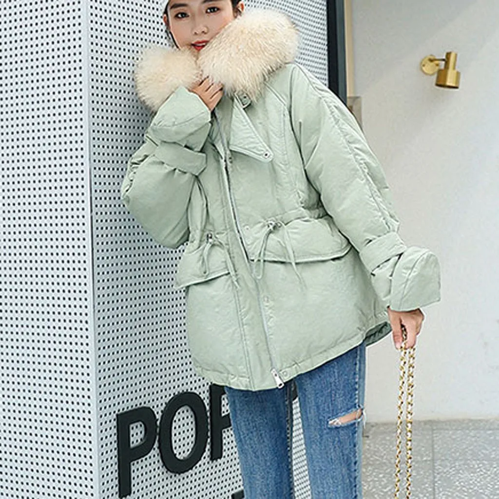Cotton wool coat ladies Warm winter clothing