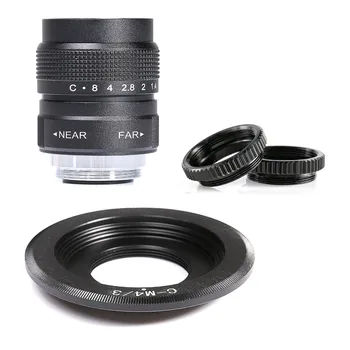 

Fujian 25mm F1.4 CCTV camera lens + C Mount to Micro 4/3 for Olympus EPL5 EPM3 EPL7 OM-D EP1 EP2 EP3 EP6 EPL7 EPL6 EPL3 E-M5