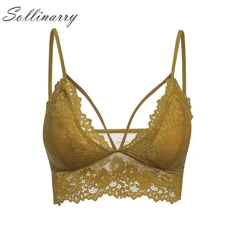 Sollinarry, сексуальное, цветочное, кружевное, интимное, для женщин, для клуба, для девушек, однотонное, модное, женское, новое нижнее белье, бюстгальтеры с вышивкой, весна-лето, без косточек