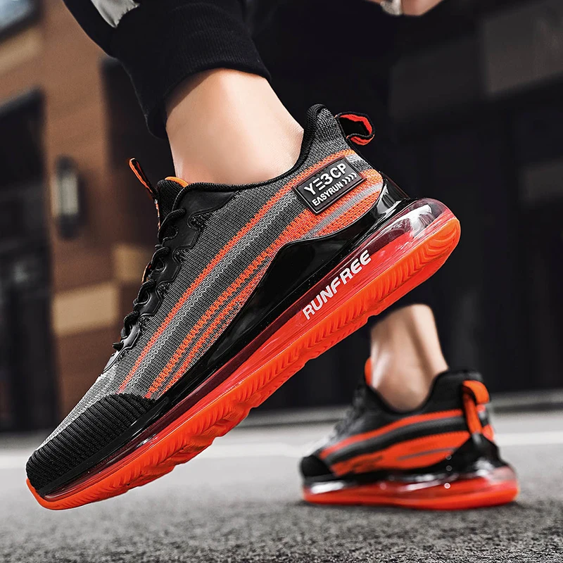 

Spring and Autumn New Men's Running Shoes Fashion Sports Casual Men's Shoes Comfortable Decompression Jogging Shoes Outdoor Work